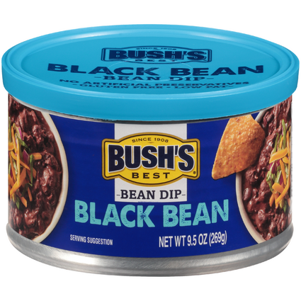 Bush's Best Black Bean Dip (9.5 oz. Can)