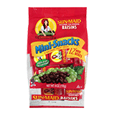 Sun-Maid California Raisins Mini-Snacks (12 count/6 oz. bag)