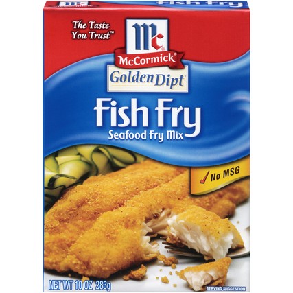 McCormick Golden Dipt Fish Fry Seafood Fry Mix (10 oz. box)