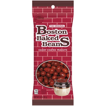 Boston Baked Beans Candy Coated Peanuts (2.9 oz. peg bag)