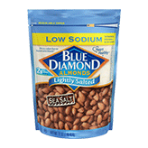 Blue Diamond Lightly Salted Low Sodium Almonds (16 oz. bag)