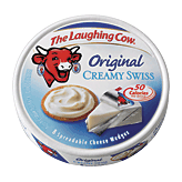 The Laughing Cow Original Creamy Swiss Spreadable Cheese (6 oz.)