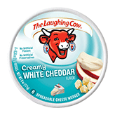 The Laughing Cow Creamy White Cheddar Spreadable Cheese (6 oz.)