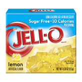 Jell-O Sugar Free Lemon Gelatin (.3 oz.)