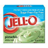 Jell-O Sugar Free Fat Free Instant Pistachio Pudding (1 oz.)
