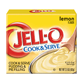 Jell-O Cook & Serve Lemon Pudding (2.9 oz.)