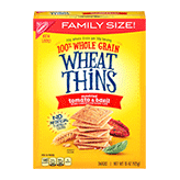 Nabisco Wheat Thins Sundried Tomato & Basil Crackers Family Size Box (13 oz.)