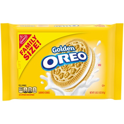 Nabisco Golden Oreo Original Cookies Family Size (19.1 oz.)