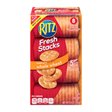 Nabisco Ritz Crackers Fresh Stacks Whole Wheat (8 count box)