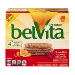 Nabisco Belvita Cranberry Orange Breakfast Biscuits (5 count)