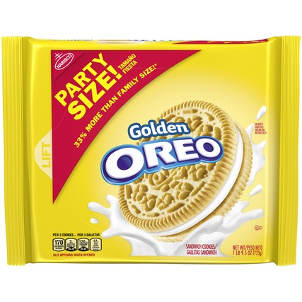 Nabisco Golden Oreo Original Cookies Party Size (1 lb. 9.5 oz. pack)