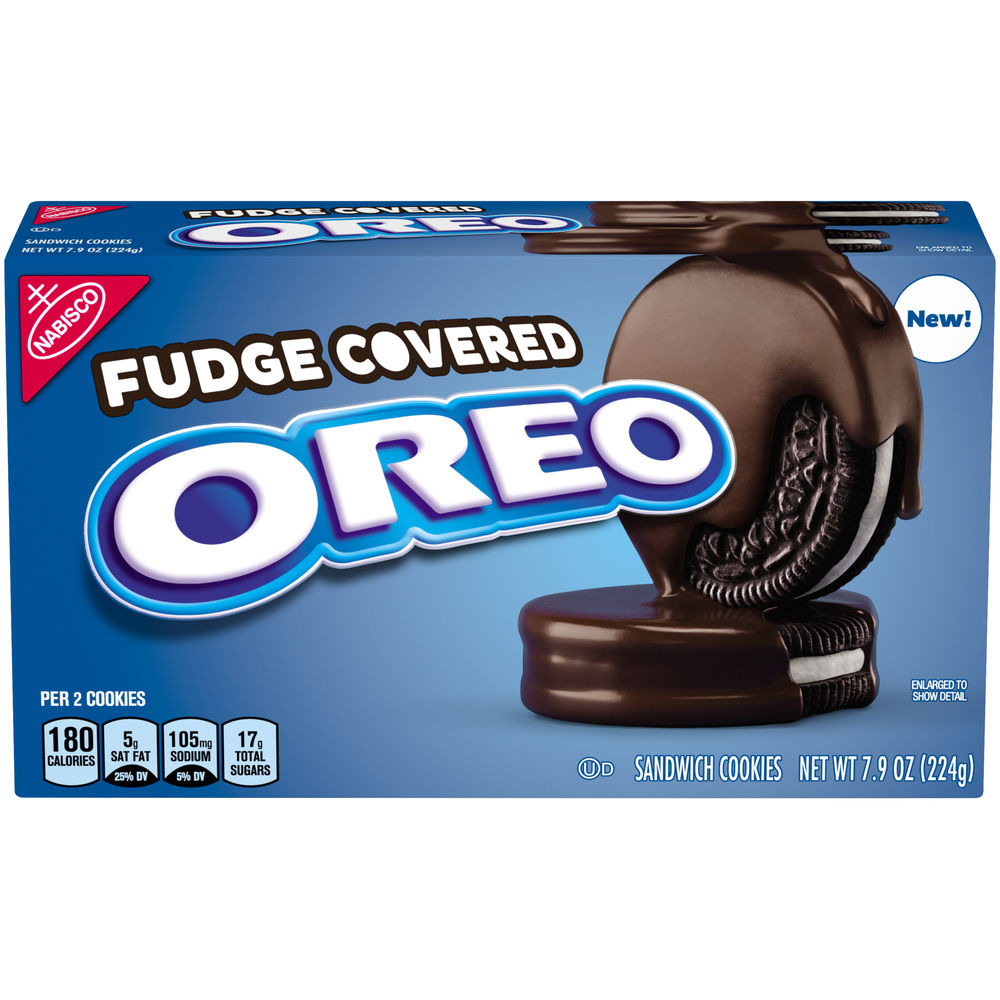 Nabisco Fudge Covered Oreo Sandwich Cookies (7.9 oz. Box)