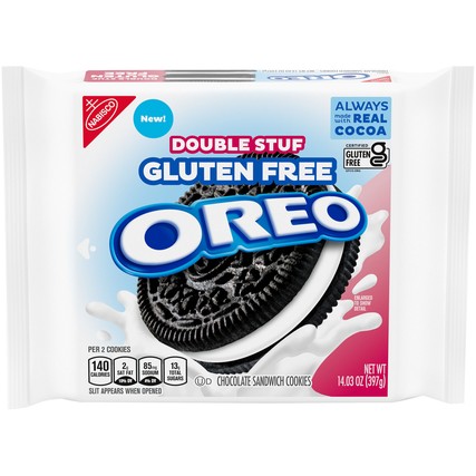 Nabisco Oreo Double Stuf Gluten Free Chocolate Sandwich Cookies (14.03 oz.)