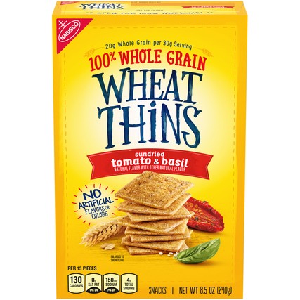 Nabisco Wheat Thins Sundried Tomato & Basil Crackers (8.5 oz.)