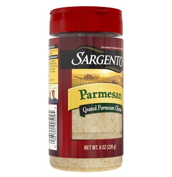 Sargento Grated Parmesan Cheese (8 oz. plastic shaker)
