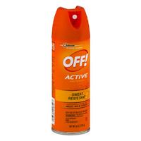 OFF! Active Insect Repellent Sweat Resistant Aerosol Spray (6 oz.)