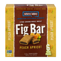 Nature's Bakery Fig Bar Peach Apricot (6 count box)