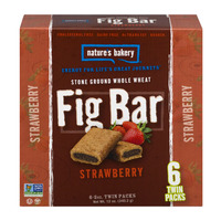 Nature's Bakery Fig Bar Strawberry (6 count box)