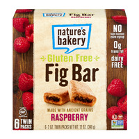 Nature's Bakery Fig Bar Gluten Free Raspberry (6 count box)