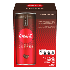 Coca-Cola with Coffee Dark Blend (4 pack/12 oz. cans)