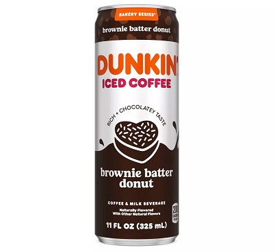 Dunkin' Iced Coffee Brownie Batter Donut (11 oz. can)