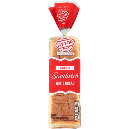 Any Brand of White Sandwich Bread (16-20 oz. Loaf)
