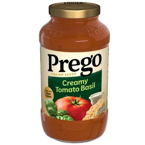 Prego Creamy Tomato Basil Italian Sauce (23.5 oz.)