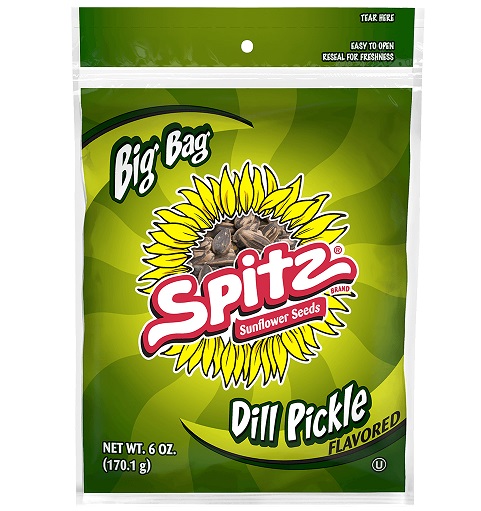 Spitz Dill Pickle Flavored Sunflower Seeds (6 oz.)