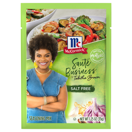 McCormick Sauté Business by Tabitha Brown Salt Free Seasoning Mix Packet (1.25 oz.)