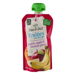 Beech-Nut Fruities On-The-Go Peach, Apple & Banana Puree (3.5 oz. squeeze)