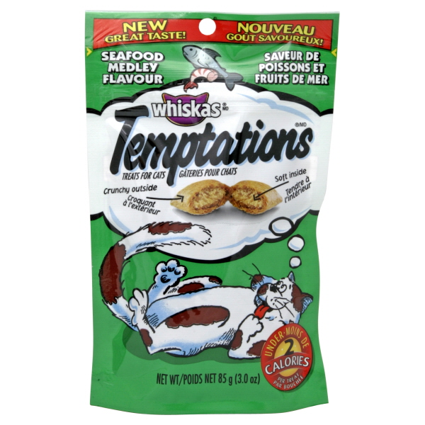 Whiskas Temptations Seafood Medley (3 oz.)
