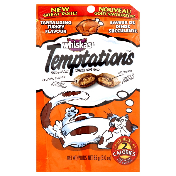 Whiskas Temptations Tantalizing Turkey (3 oz.)