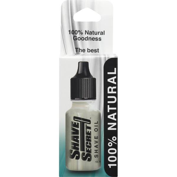 Shave Secret Shave Oil (.63 oz. small bottle peg package)
