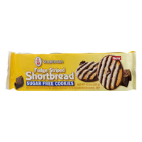 Voortman Bakery Sugar Free Fudge Striped Shortbread Cookies (11.3 oz. tray)