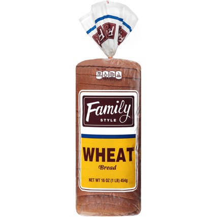 Any Brand of Wheat Sandwich Bread (16-20 oz. Loaf)