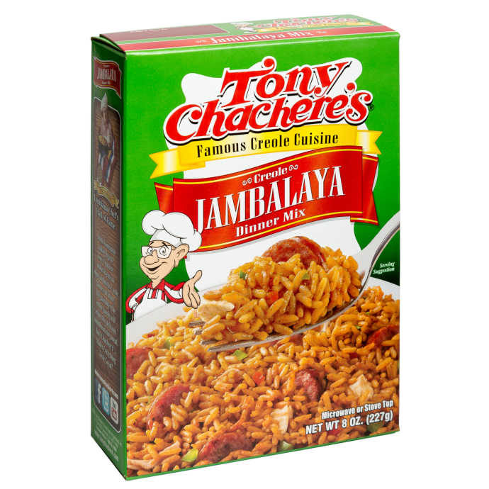 Tony Chachere’s Creole Jambalaya Dinner Mix (8 oz.)