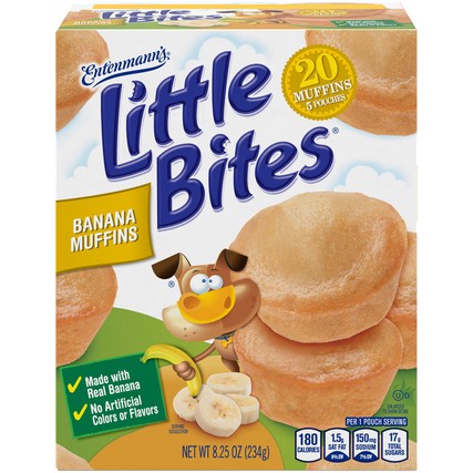 Entenmann's Little Bites Banana Muffins (8.25 oz.)