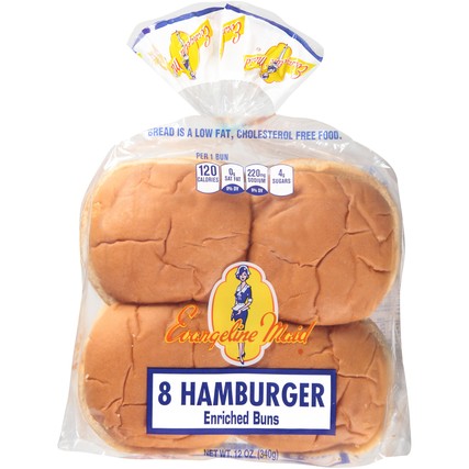 Any Brand of Hamburger Buns (8 count)