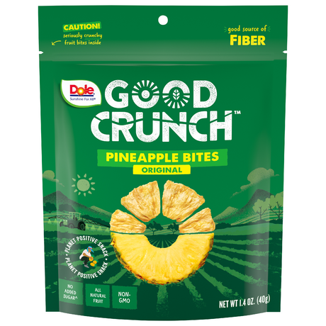 Dole Good Crunch Original Pineapple Bites (1.4 oz. pouch)