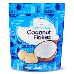 Any Brand of Sweetened Coconut Flakes (14 oz. bag)