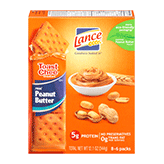 Lance Toast Chee Peanut Butter Crackers (8 pack box)