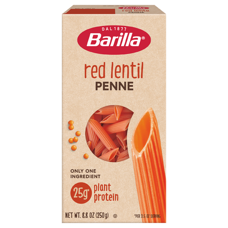 Barilla Red Lentil Penne Pasta (8.8 oz. Box)