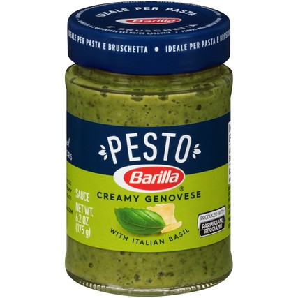 Barilla Creamy Genovese with Italian Basil Pesto Sauce (6.2 oz. Jar)