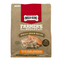 Milk-Bone Farmer's Medley Whole Grain Dog Treats with Real Chicken (12 oz. stand-up pouch)