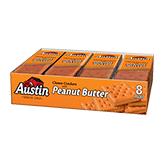 Austin Cheese w/ Peanut Butter Crackers (8 pack/11 oz.)