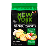 New York Style Roasted Garlic Bagel Crisps (6 oz. Stand-Up Bag)