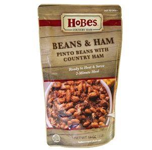 Hobe's Beans & Ham Pinto Beans w/ Country Ham Heat & Serve Pouch (16 oz.)