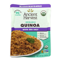 Ancient Harvest Organic Quinoa with Sea Salt (8 oz. microwaveable pouch)