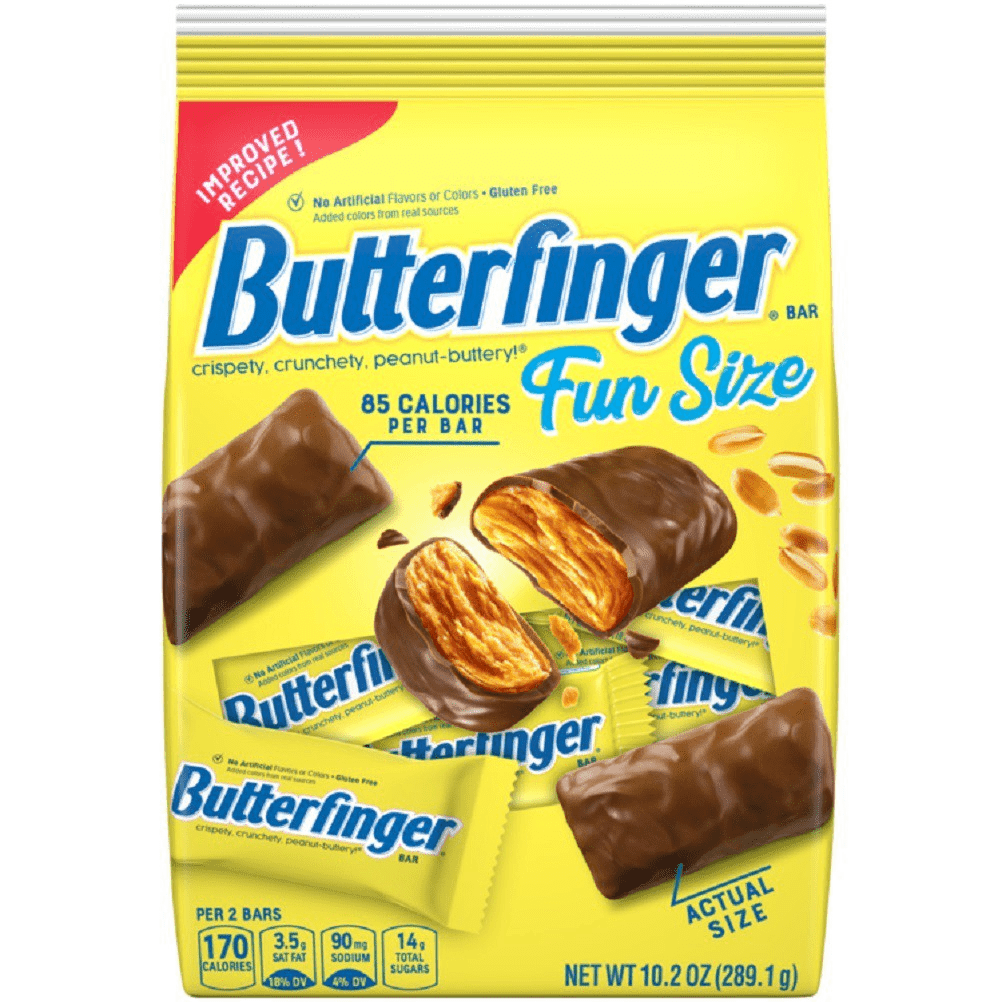 Butterfinger Candy Bar Fun Size Bag (10.2 oz. bag)