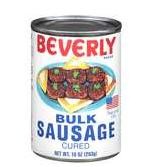 Beverly Brand Bulk Sausage (10 oz.)